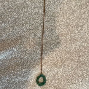 Teal necklace